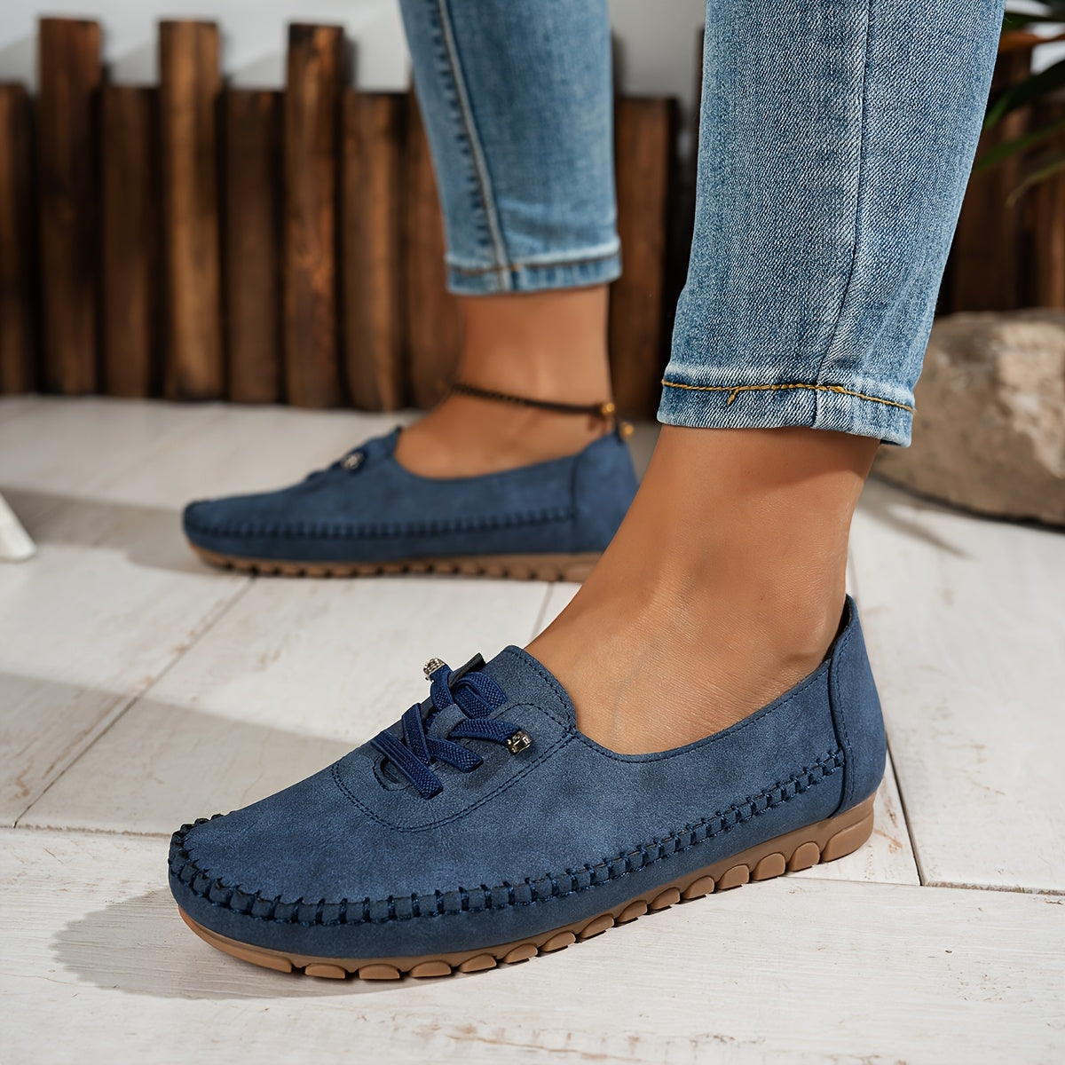 Cambrilee | Mocassins femme confortables élégants à enfiler pour le quotidien
