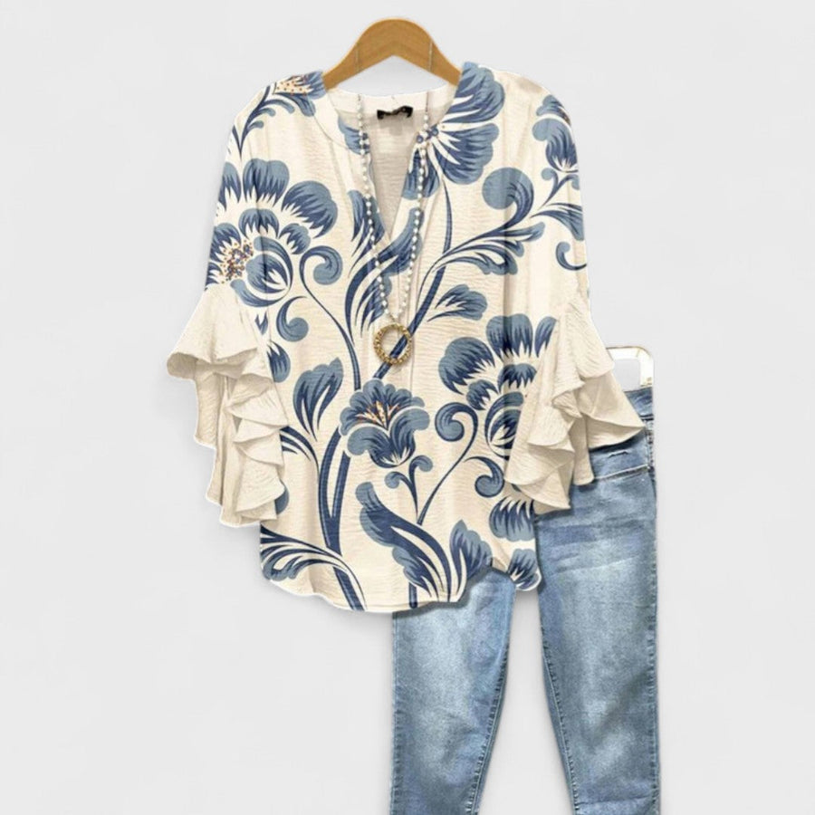 Toinette | Blouse femme élégante fluide, pour le bureau et les sorties