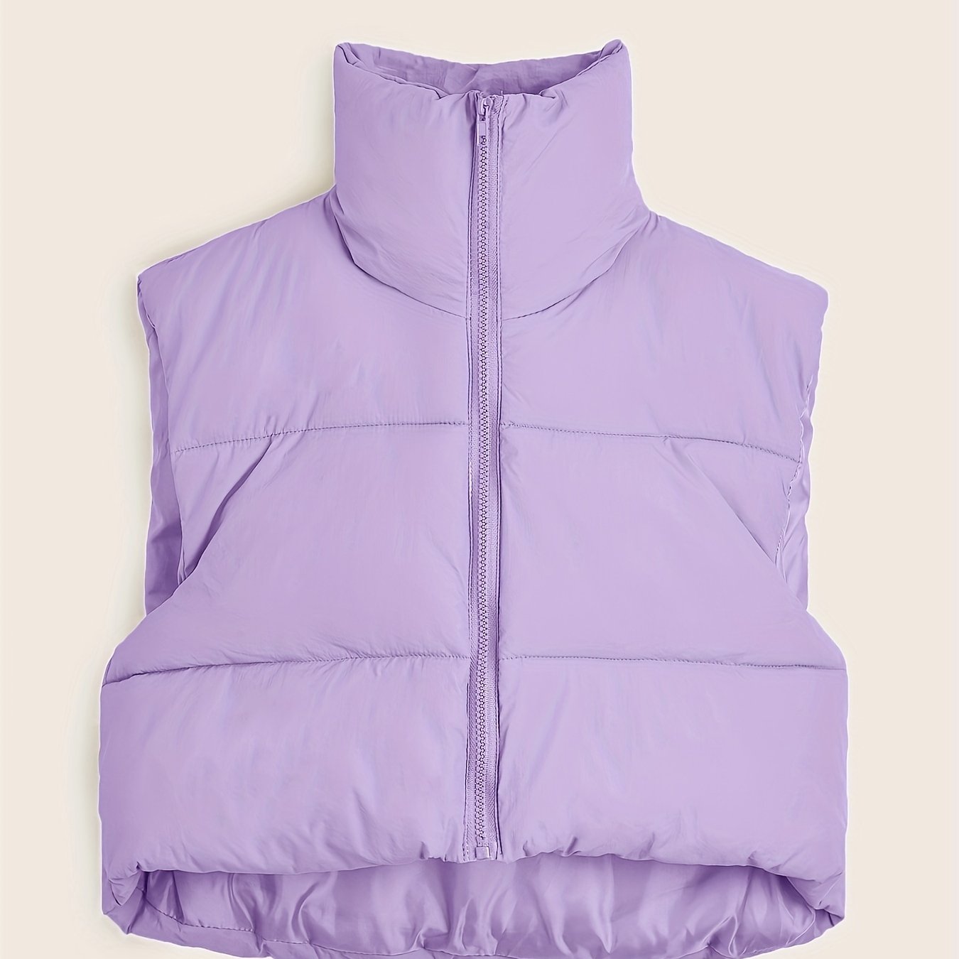 Tova | Gilet thermique femme zippé à col haut, léger et chaud