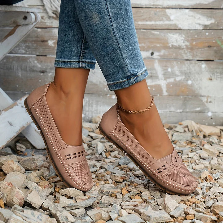 Calysta | Mocassins femme confortables élégants à enfiler pour le quotidien