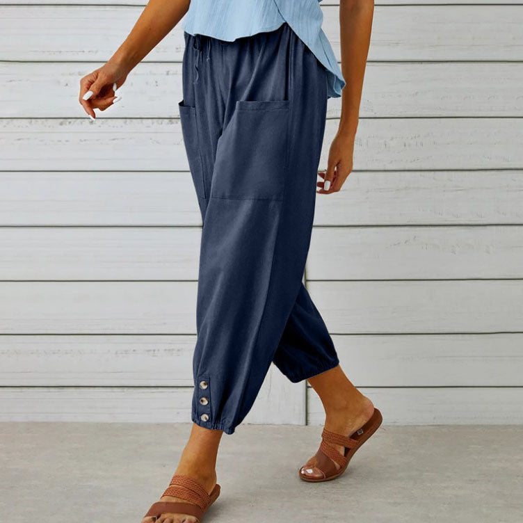Nara | Pantalon femme décontracté doux et respirant pour le quotidien