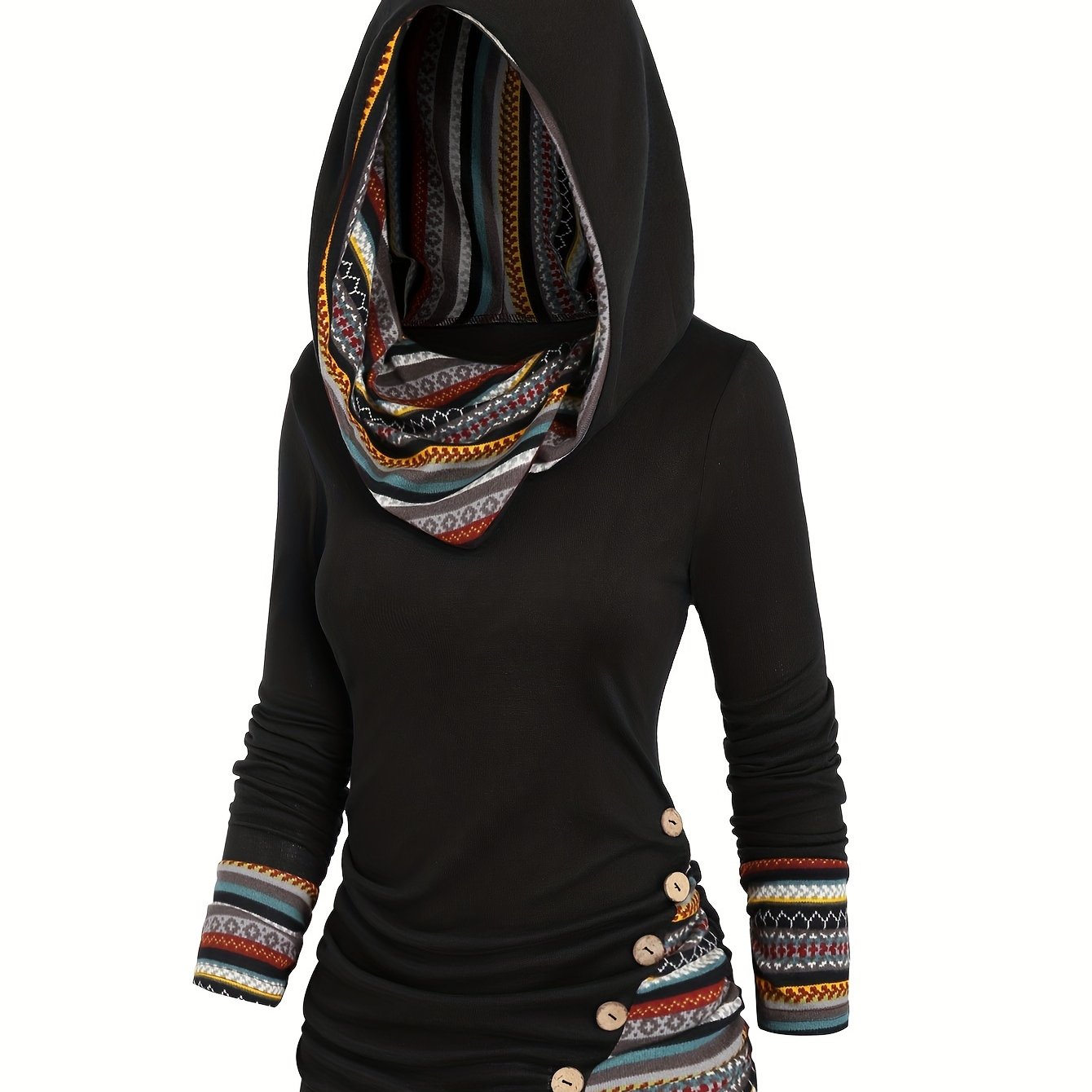 Monica | Pull femme 2-en-1 en maille douce, contour flatteur confortable
