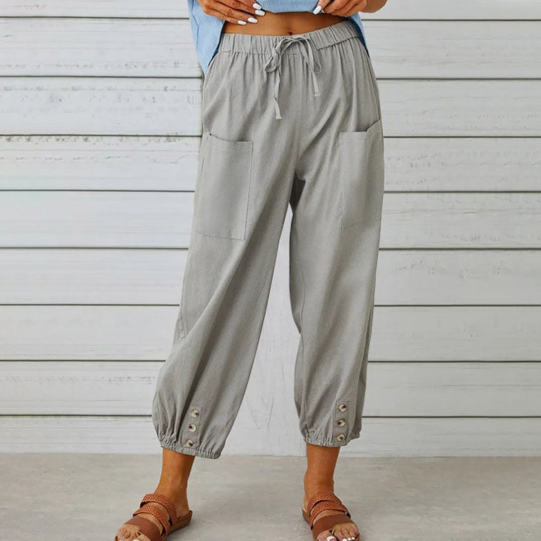 Nara | Pantalon femme décontracté doux et respirant pour le quotidien