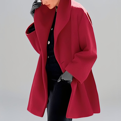 Veste en Laine Femme Coupe Ample Oversize Tendance