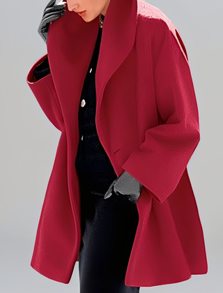 Veste en Laine Femme Coupe Ample Oversize Tendance
