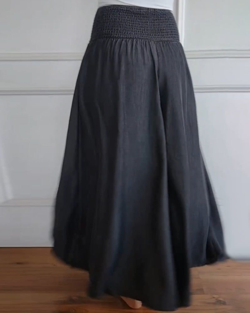 Nerina | Pantalon femme confortable à jambe large, élégant pour le quotidien