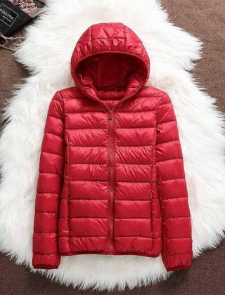 Doudoune Femme Matelassée Chaude à Capuche