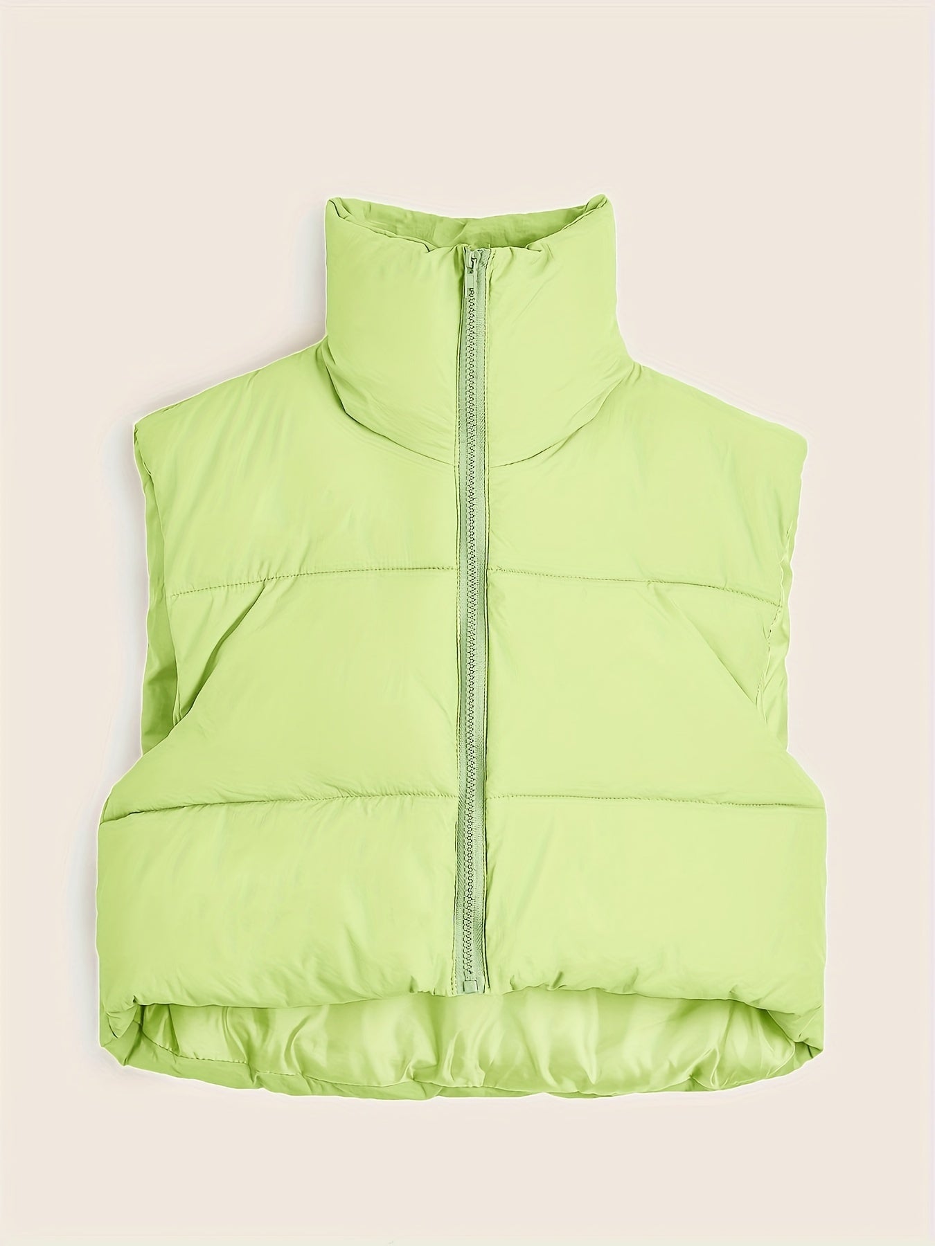 Tova | Gilet thermique femme zippé à col haut, léger et chaud