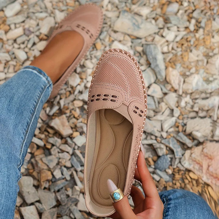 Calysta | Mocassins femme confortables élégants à enfiler pour le quotidien