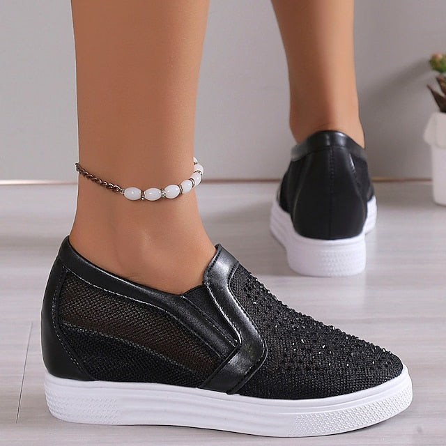 Sabrina | Baskets femme étincelantes modernes, tendance pour la marche