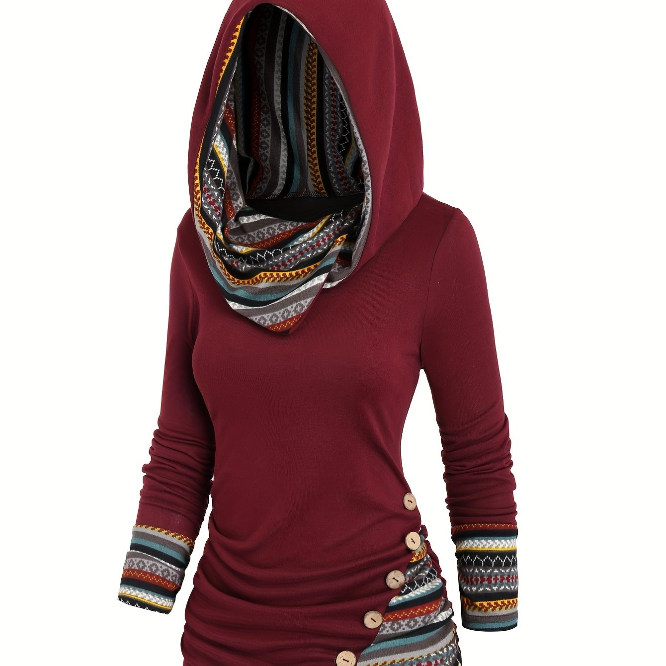 Monica | Pull femme 2-en-1 en maille douce, contour flatteur confortable