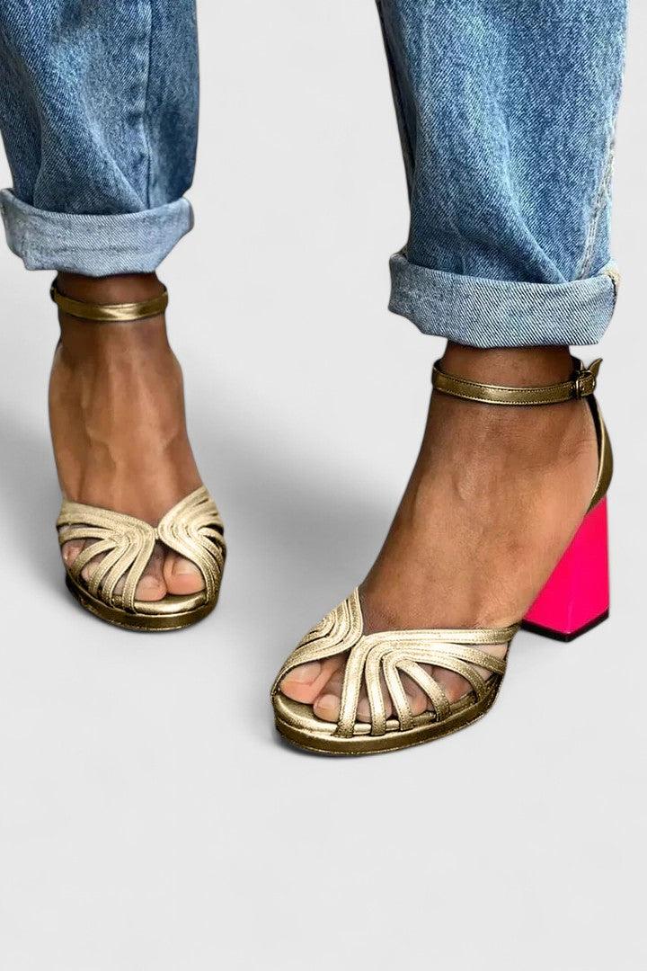 Noelyrah | Talons femme sandales à talon, élégantes pour l'été