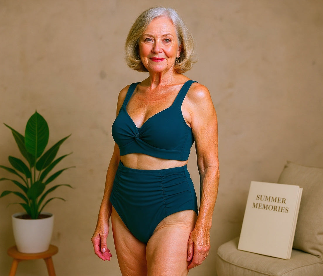 Nalia | Bikini femme à volants, confortable et élégant pour l'été