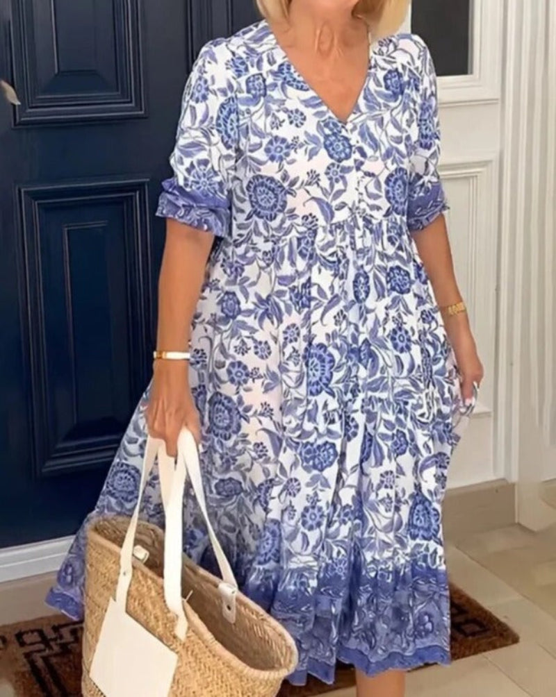 Radiance | Robe longue femme bohème fluide, légère et flatteuse