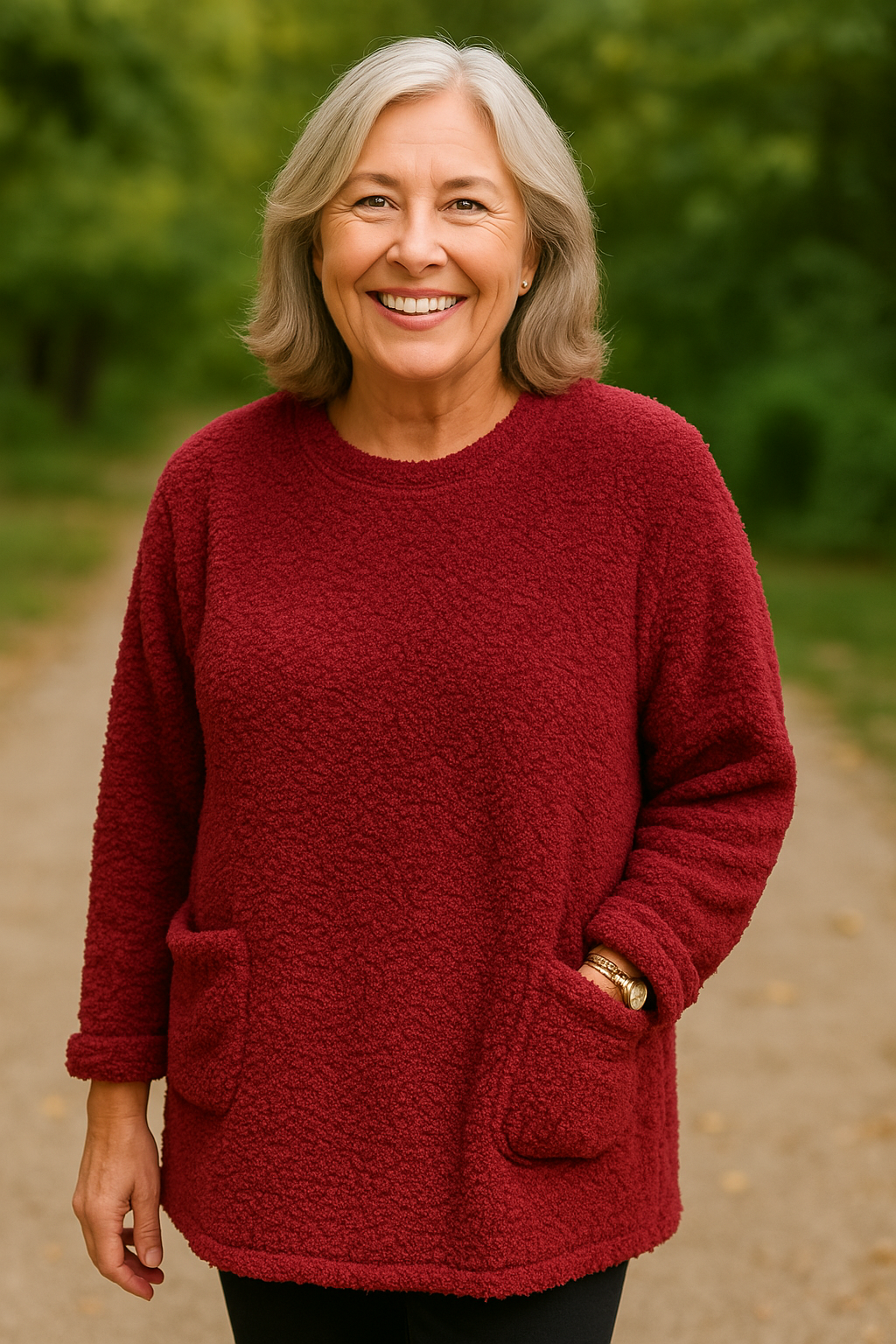 Lucy | Pull femme tout confort chaud en maille douce pour le quotidien