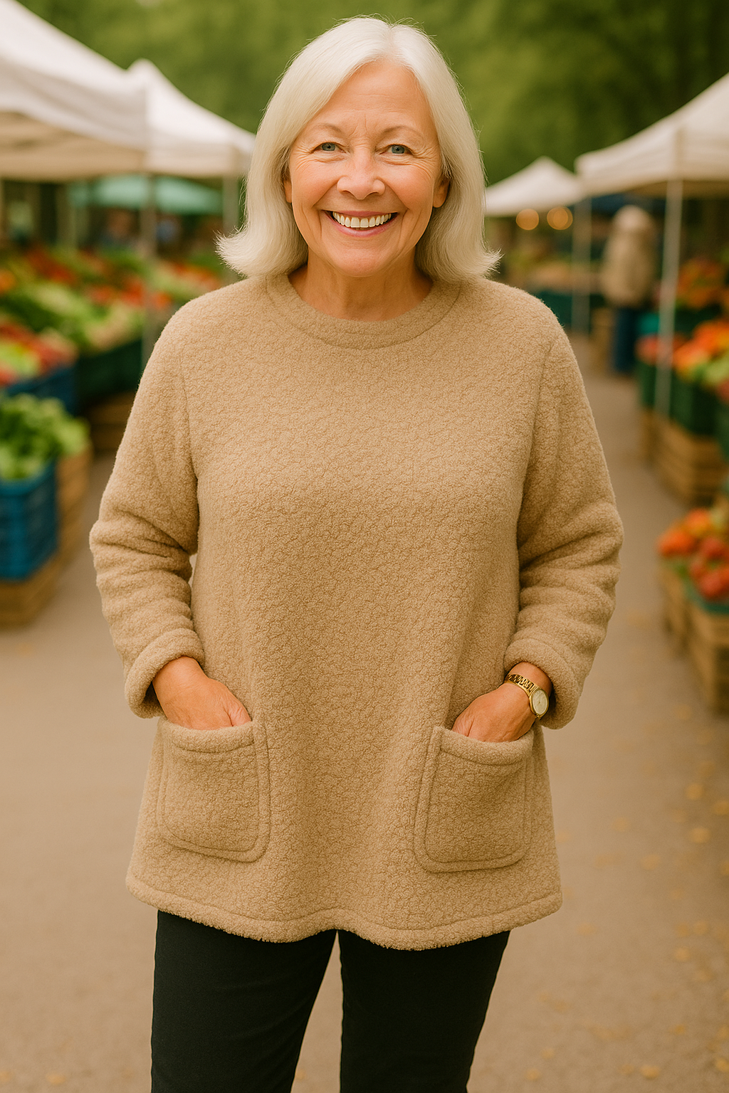 Lucy | Pull femme tout confort chaud en maille douce pour le quotidien
