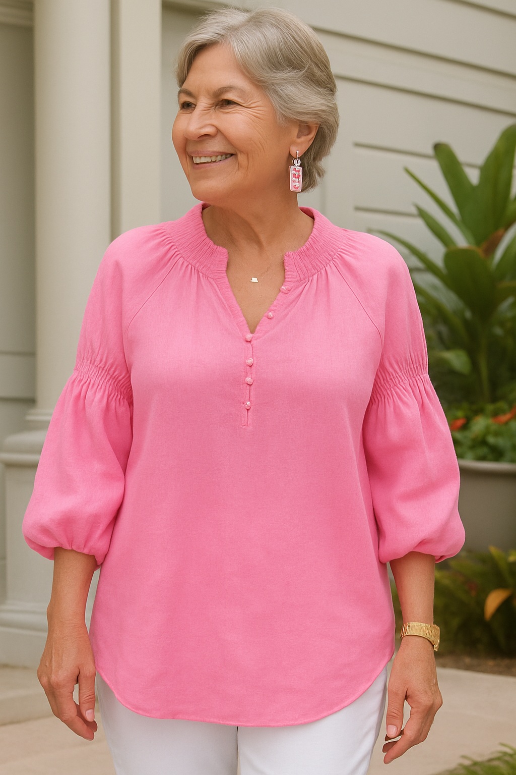 Idra | Blouse femme au confort aérien, légère et intemporelle