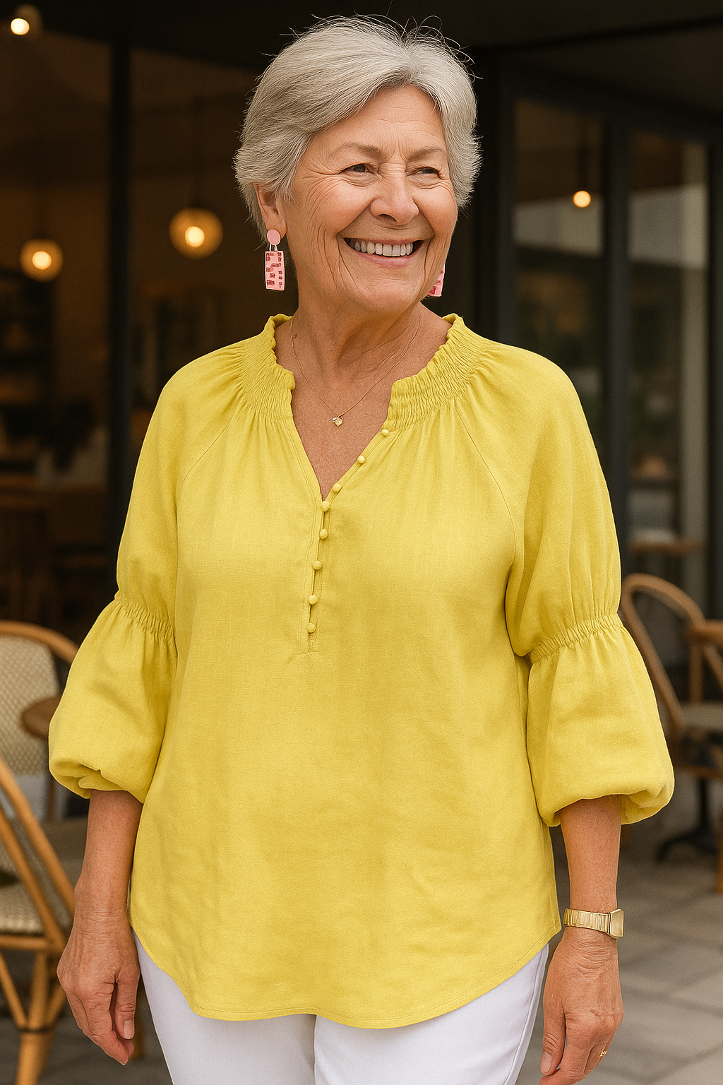 Idra | Blouse femme au confort aérien, légère et intemporelle