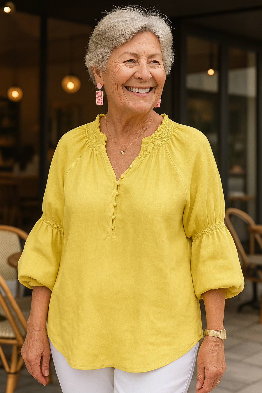 Idra | Blouse femme au confort aérien, légère et intemporelle
