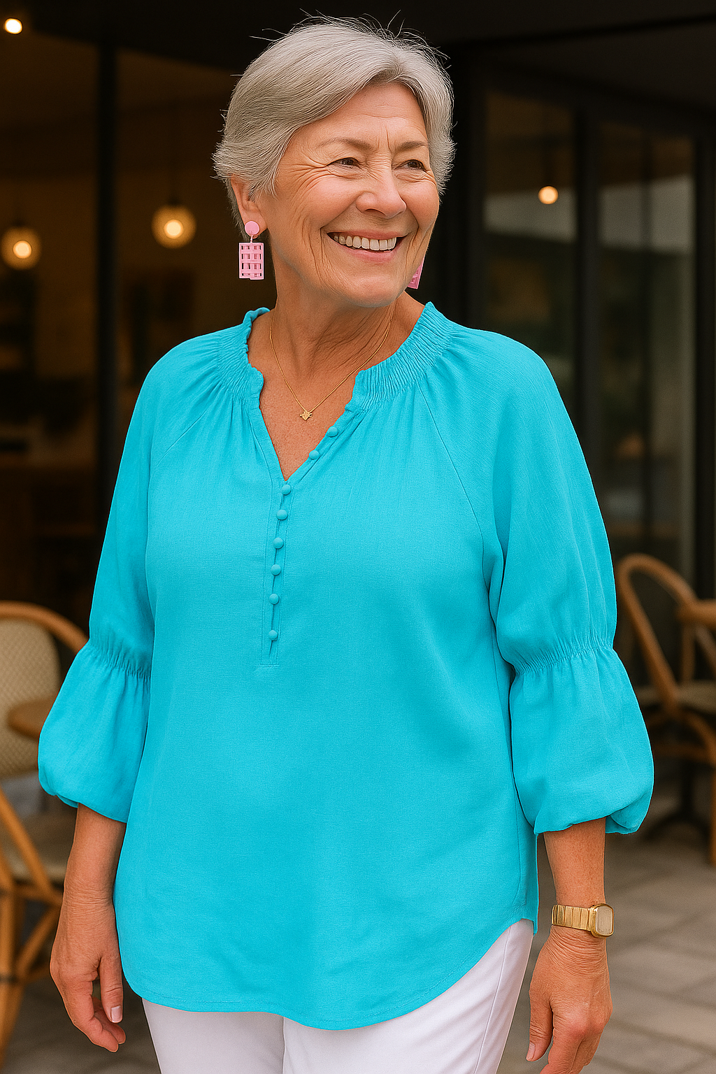 Idra | Blouse femme au confort aérien, légère et intemporelle