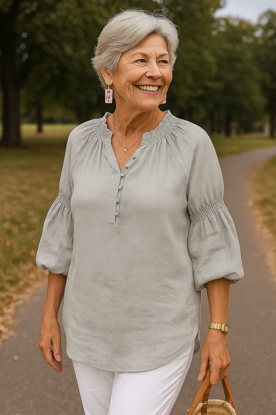 Idra | Blouse femme au confort aérien, légère et intemporelle
