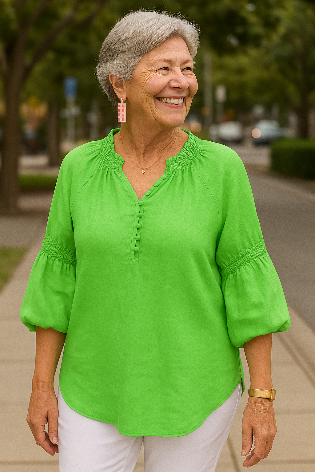 Idra | Blouse femme au confort aérien, légère et intemporelle