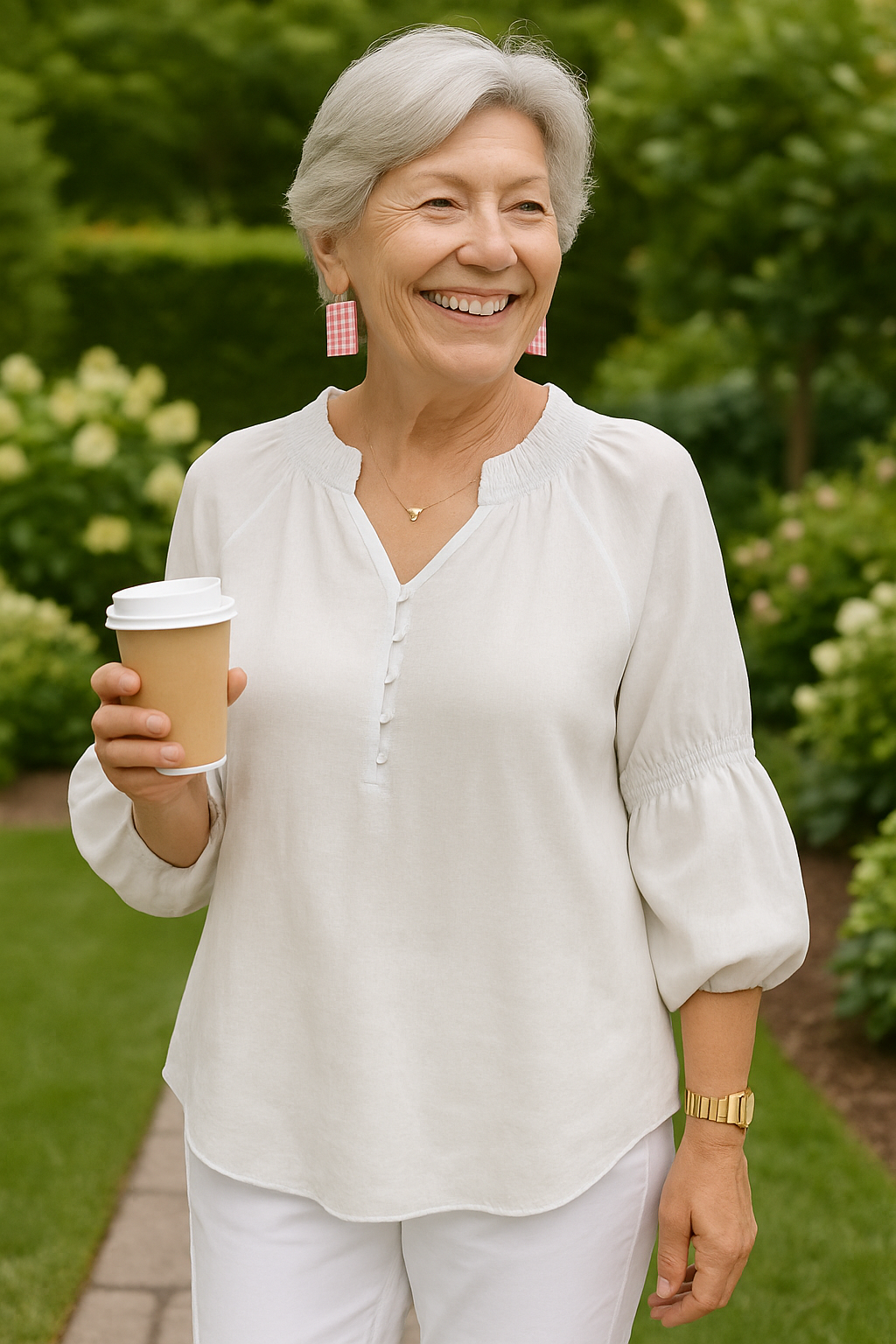 Idra | Blouse femme au confort aérien, légère et intemporelle