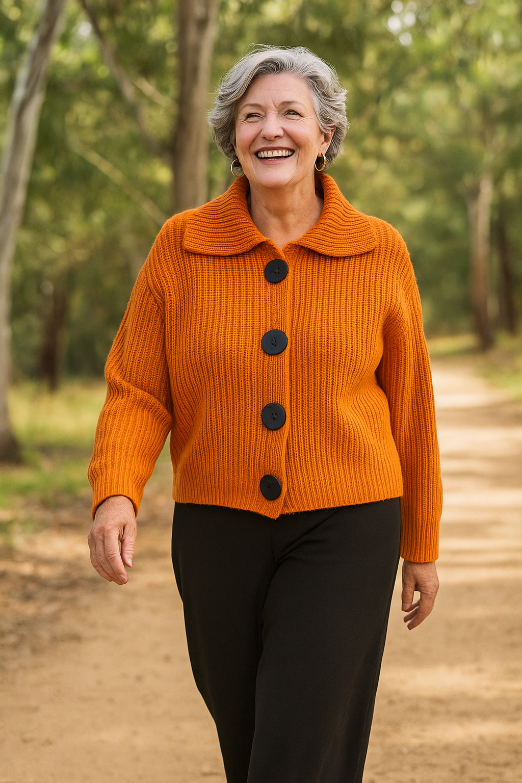 Emmeline | Cardigan femme en maille douce et chaude, élégant pour l'automne