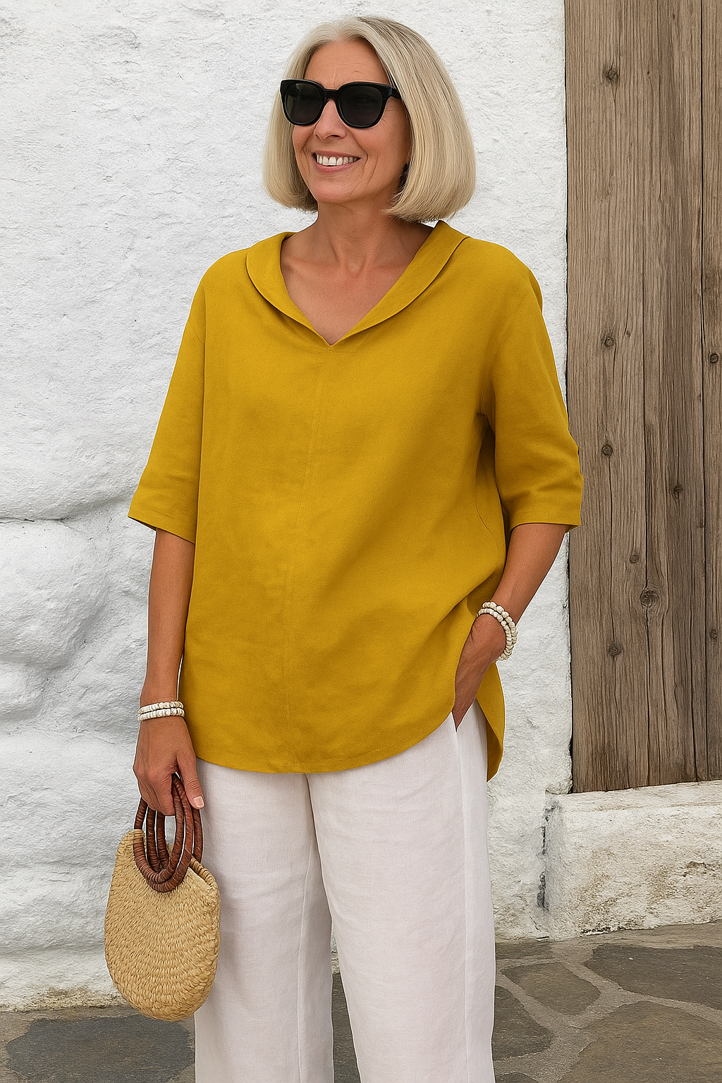 Marena | Blouse femme flatteuse, fluide et confortable au quotidien