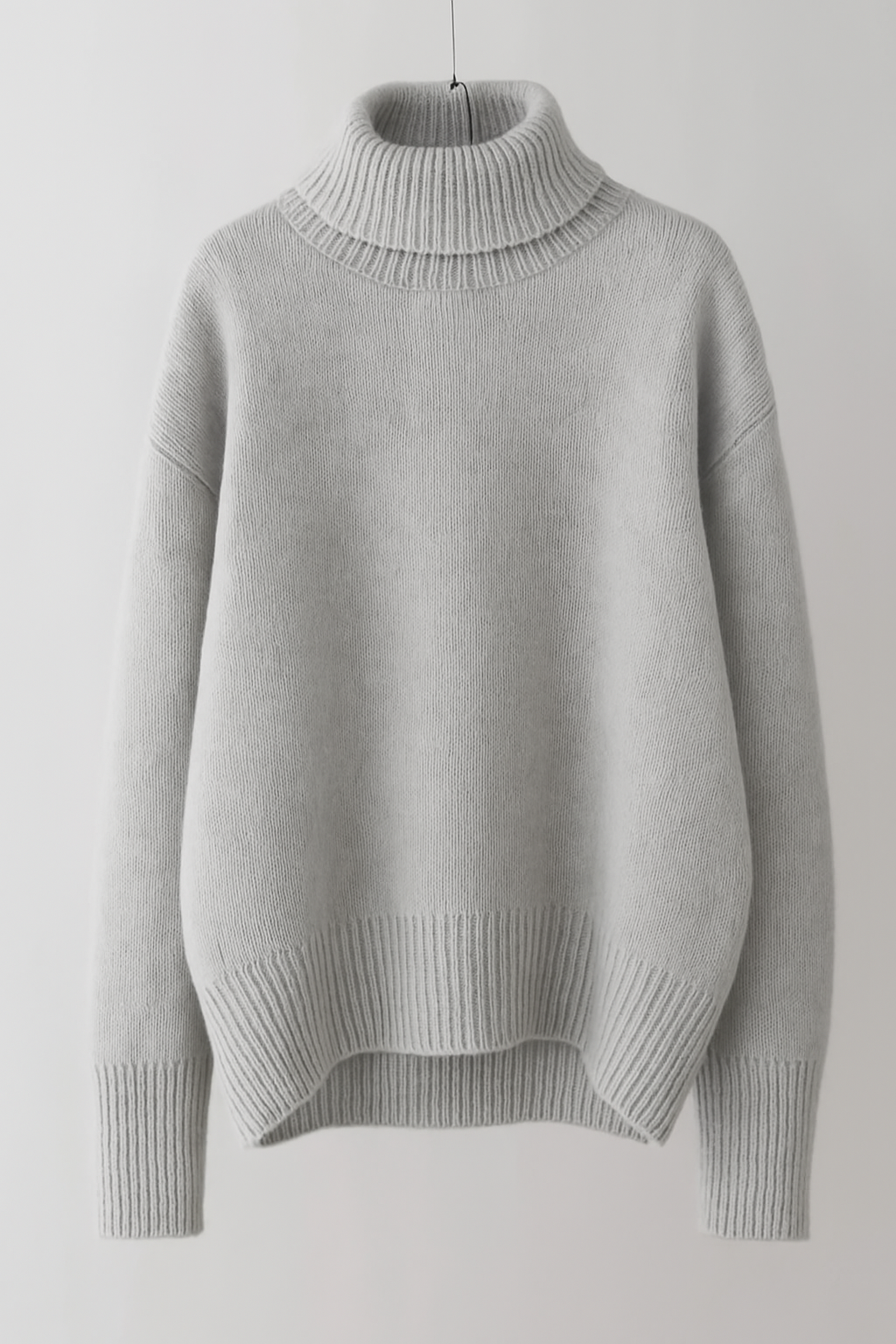 Elia | Pull col roulé femme en cachemire léger, chaud et doux