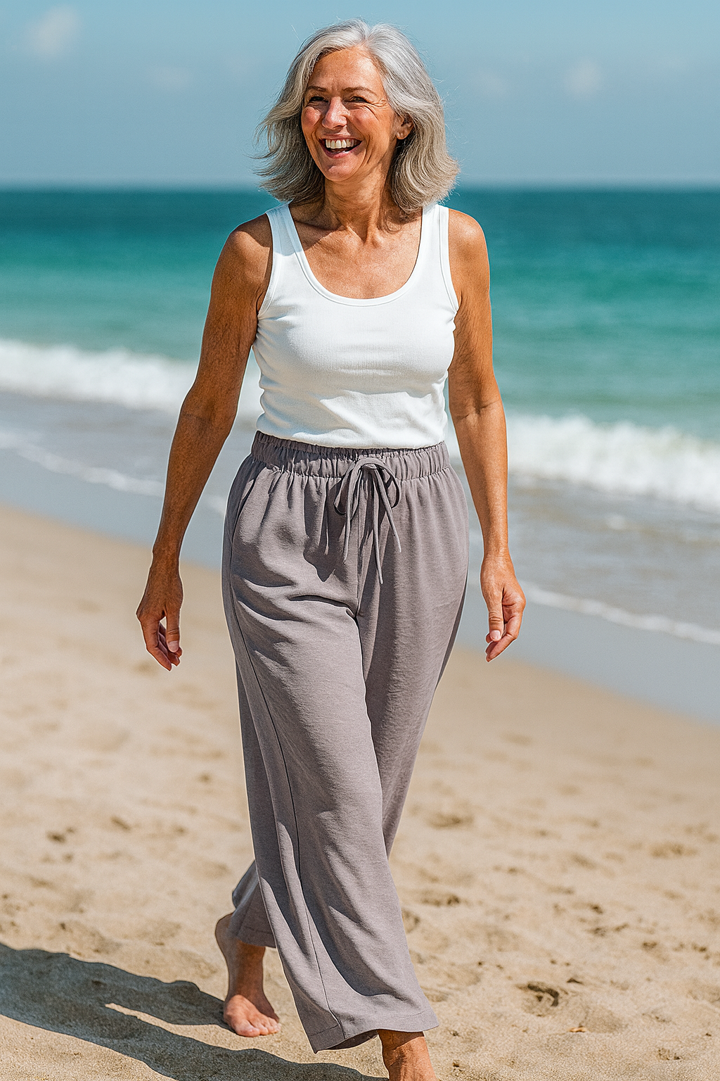 Roma | Pantalon femme confortable léger et fluide pour le quotidien