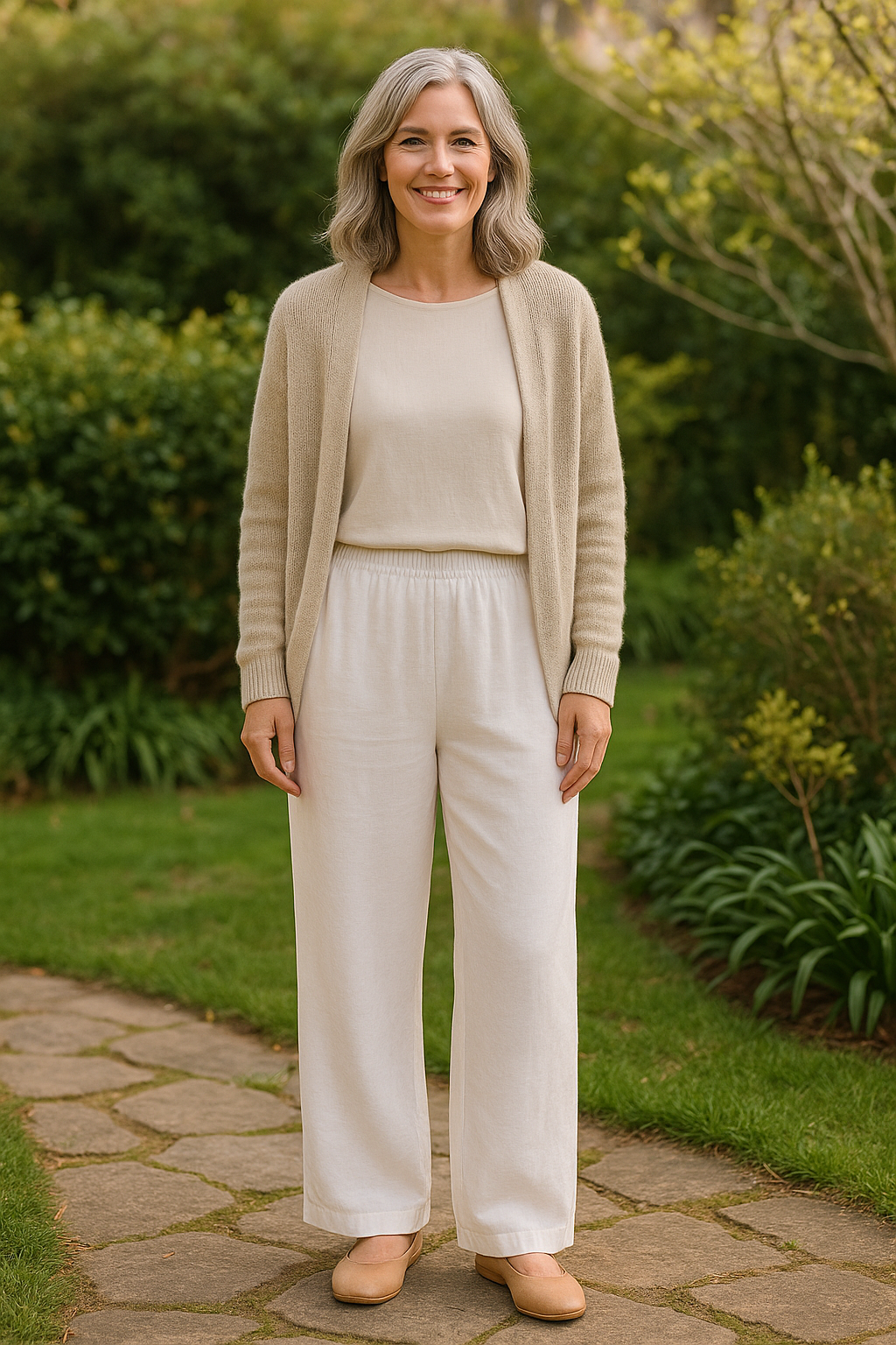 Tessa | Pantalon femme en lin et coton, léger et confortable pour l'été