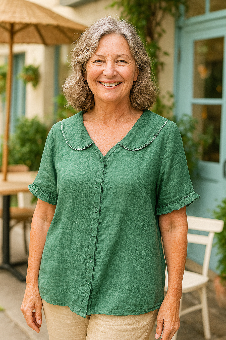 Eden | Blouse femme légère fluide et confortable pour le quotidien