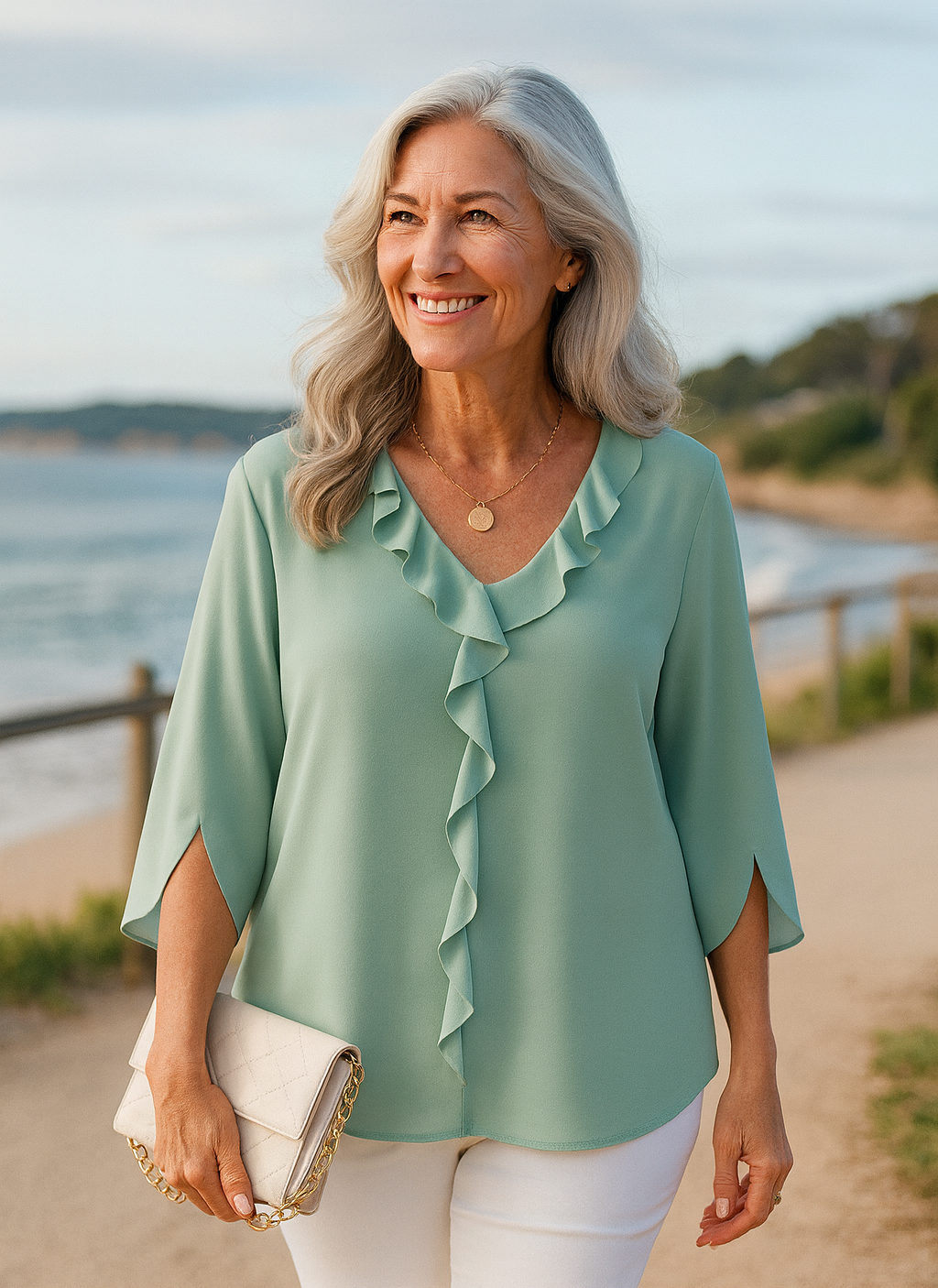 Florise | Blouse femme douce, respirante et flatteuse au quotidien