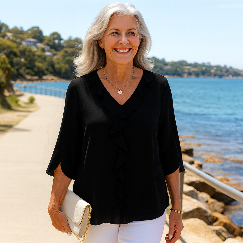 Florise | Blouse femme douce, respirante et flatteuse au quotidien