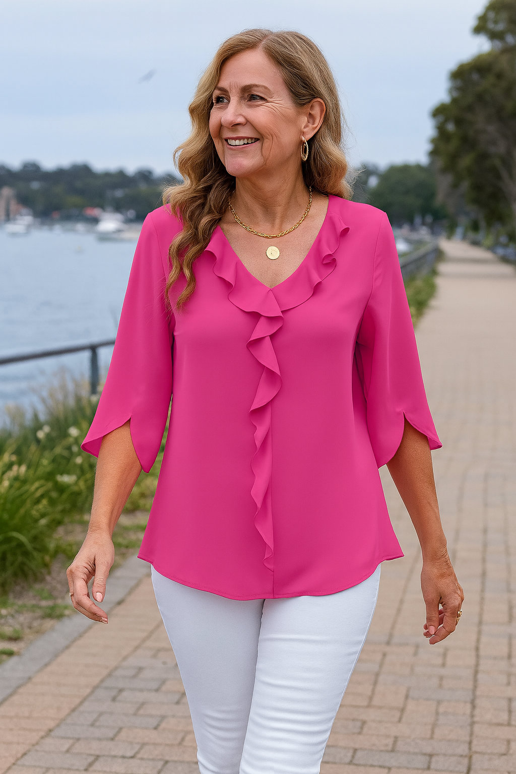 Florise | Blouse femme douce, respirante et flatteuse au quotidien