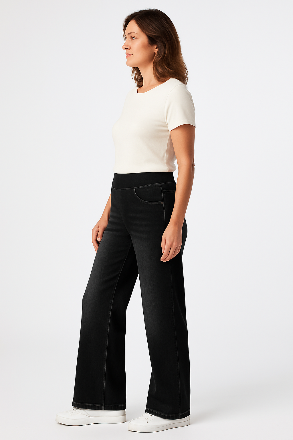 Stella | Pantalon femme à maintien doux, lot de 2 confortables pour le quotidien