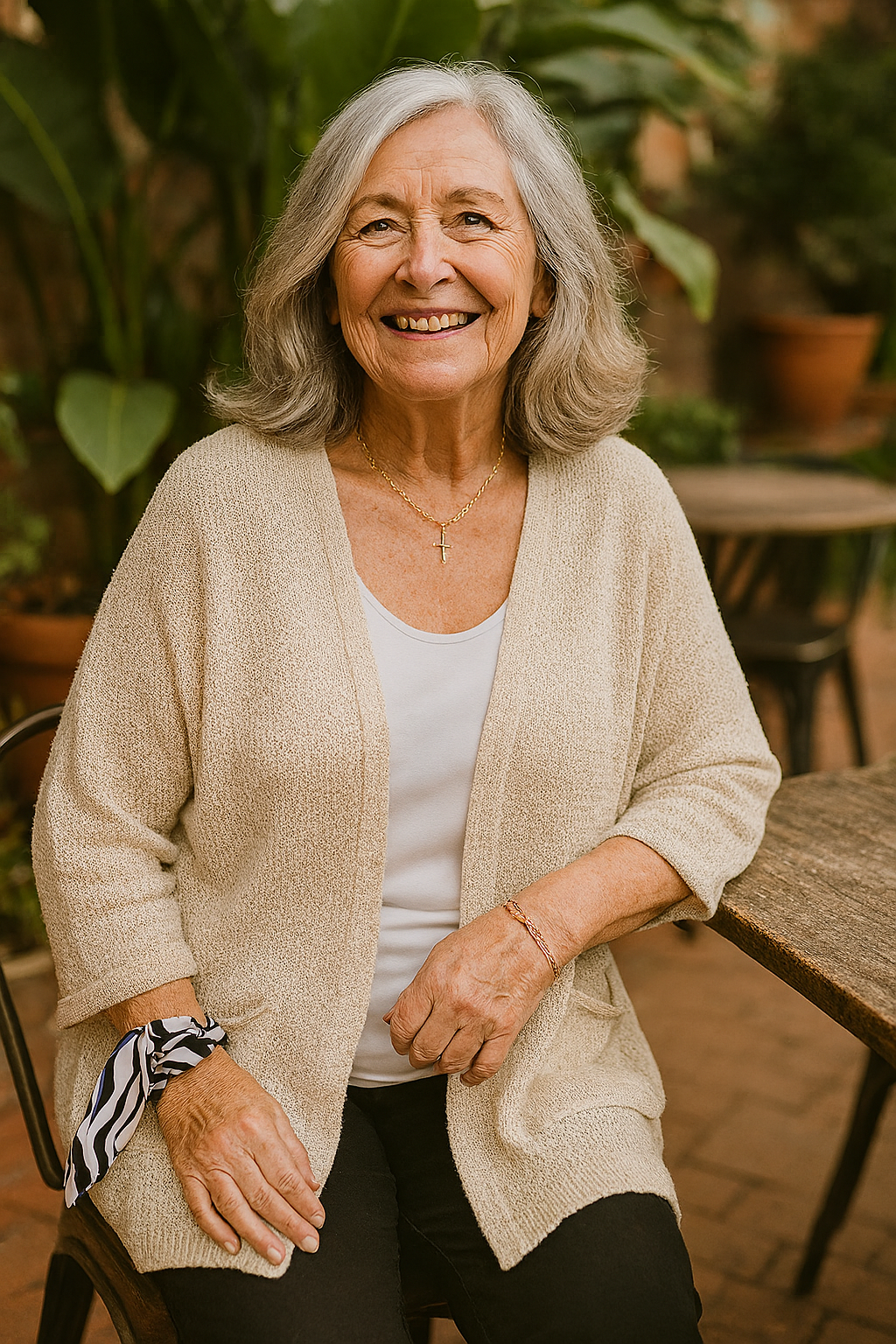 Elspeth | Cardigan femme en maille douce, confortable pour tous les jours