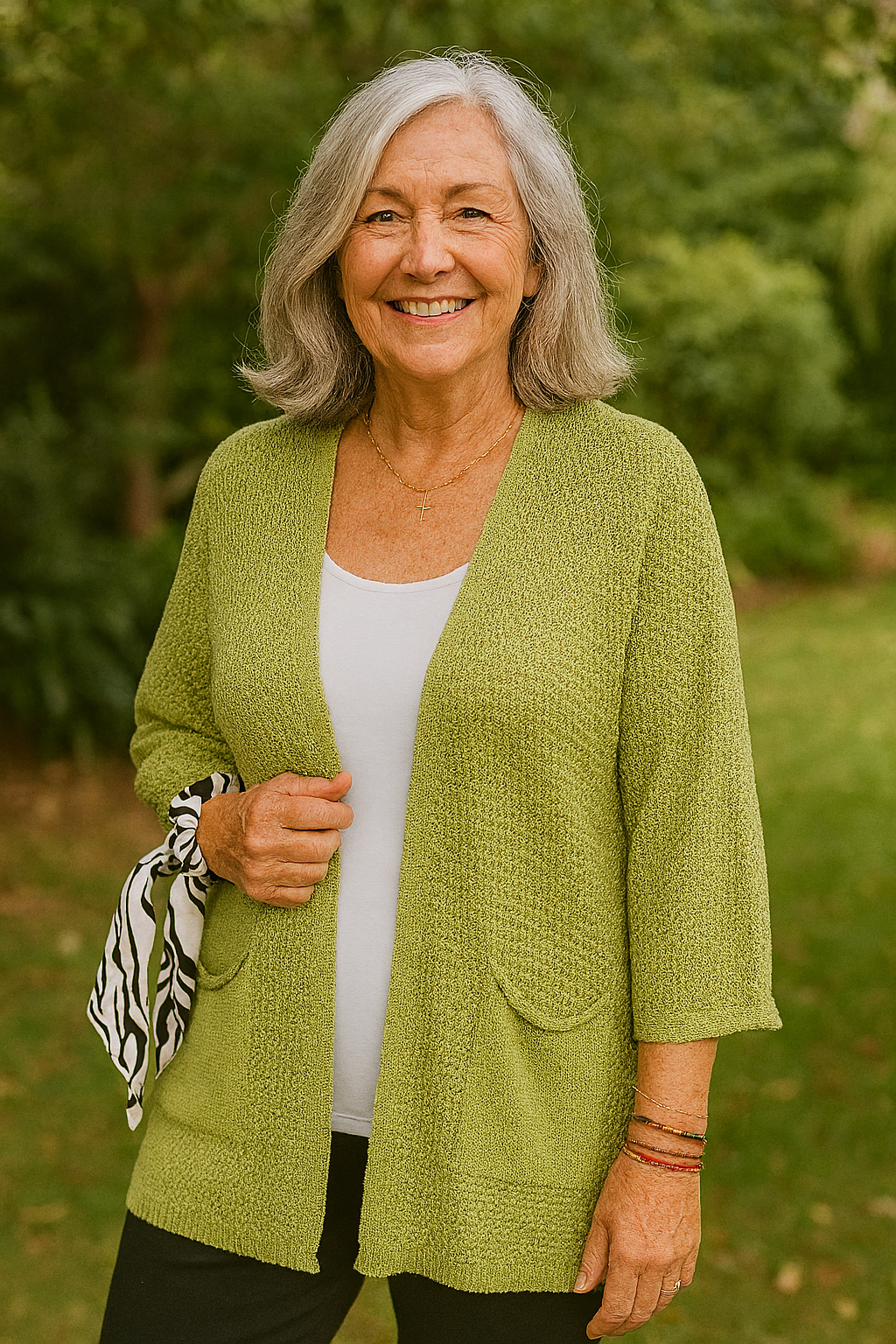Elspeth | Cardigan femme en maille douce, confortable pour tous les jours