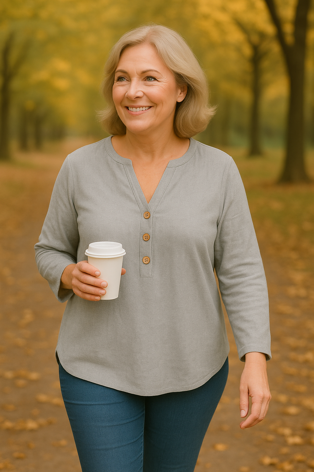 Raina | Blouse femme fluide confortable, coupe aisée pour le quotidien