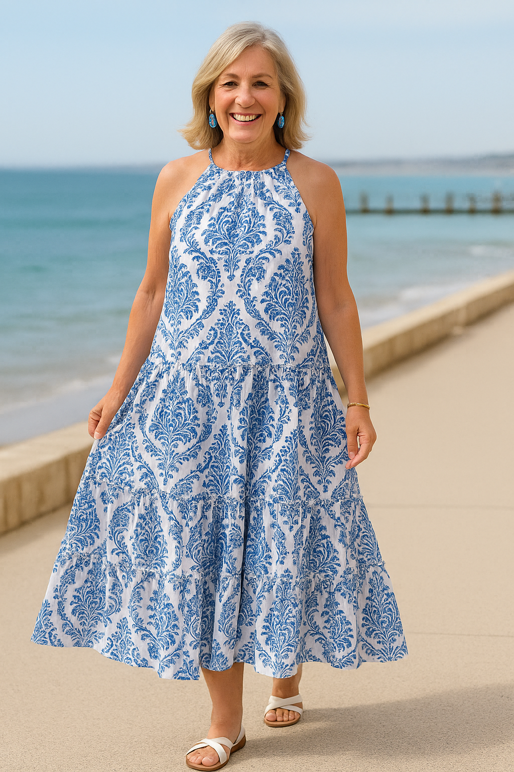 Tahlia | Robe femme fluide légère et respirante pour l'été
