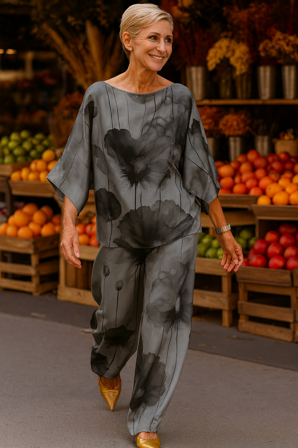 Pauline | Ensemble deux pièces femme à coupe flatteuse, confortable et élégant