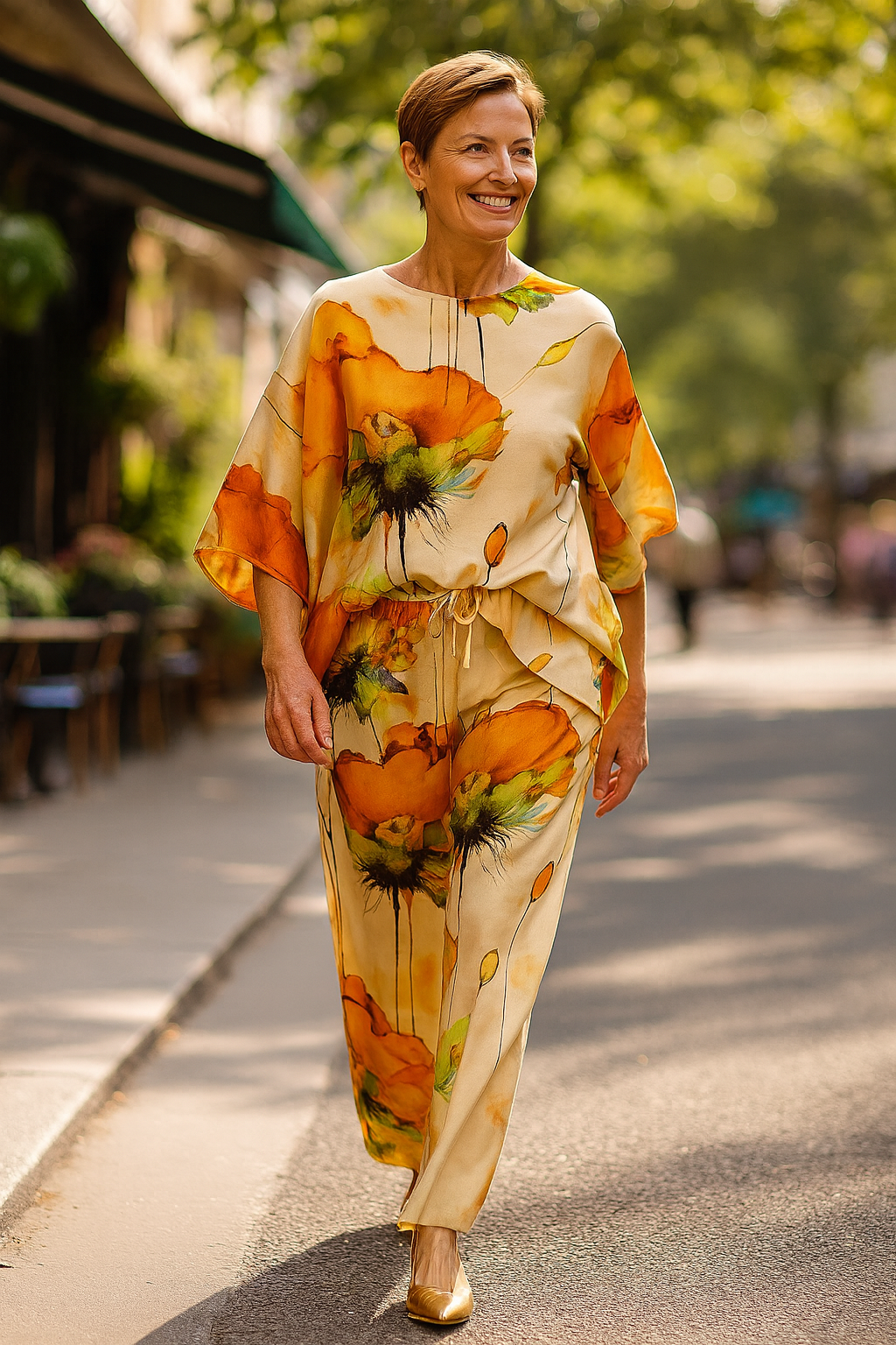 Pauline | Ensemble deux pièces femme à coupe flatteuse, confortable et élégant