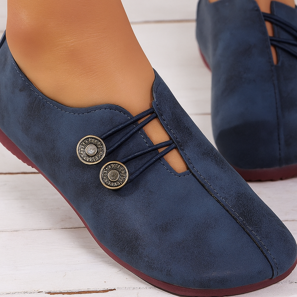 Liora | Baskets femme de marche flexibles, confortables au style polyvalent