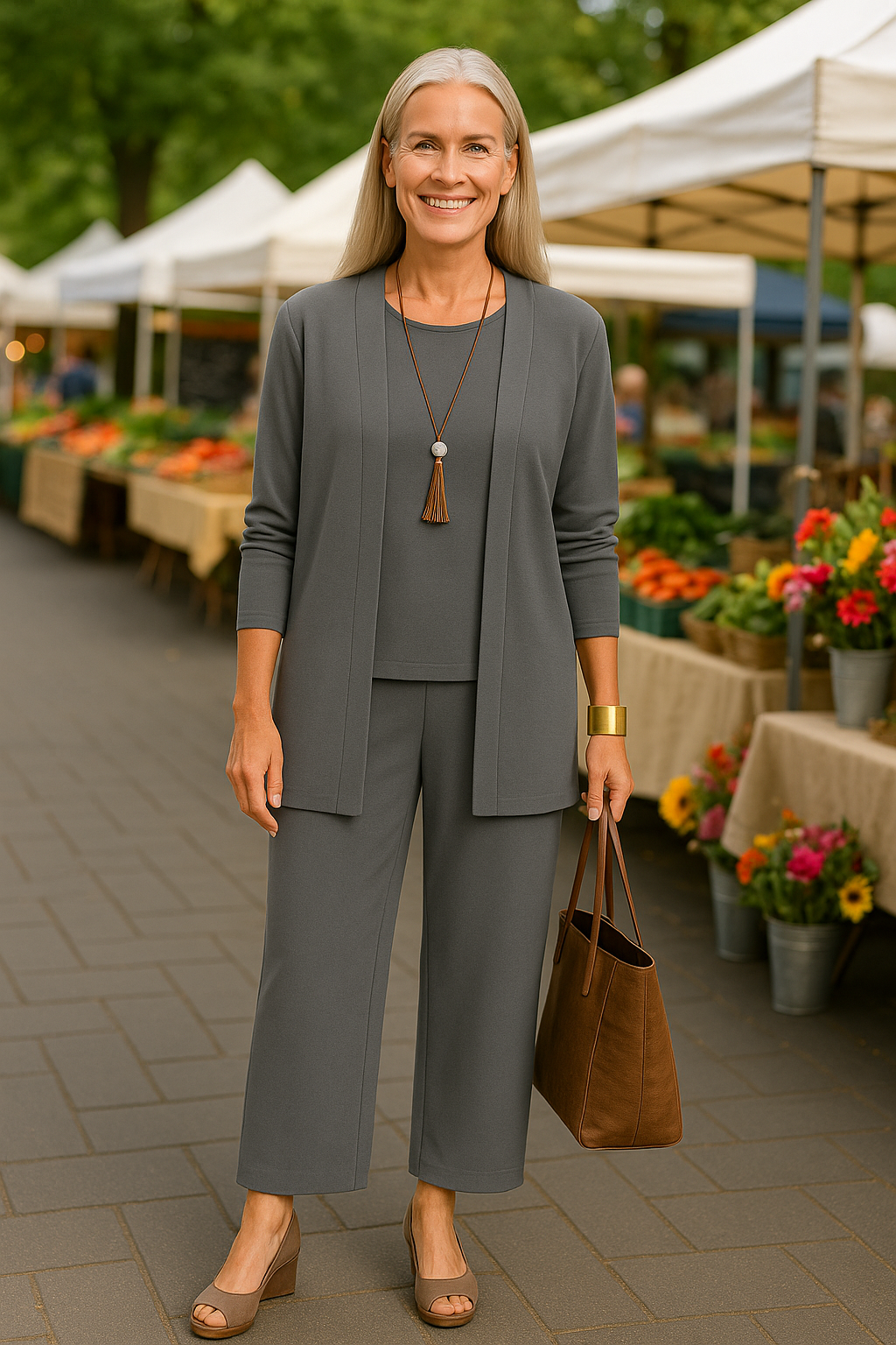 Celeste | Ensemble maille femme trois pièces, élégant et chic pour l'automne