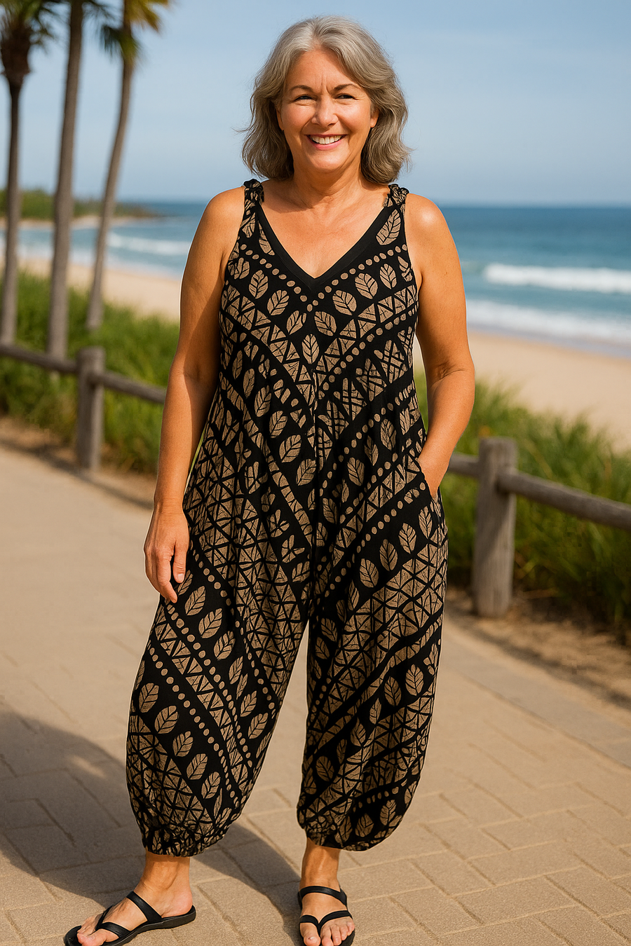 Seraphina | Combinaison femme fluide confortable, du S au 5XL