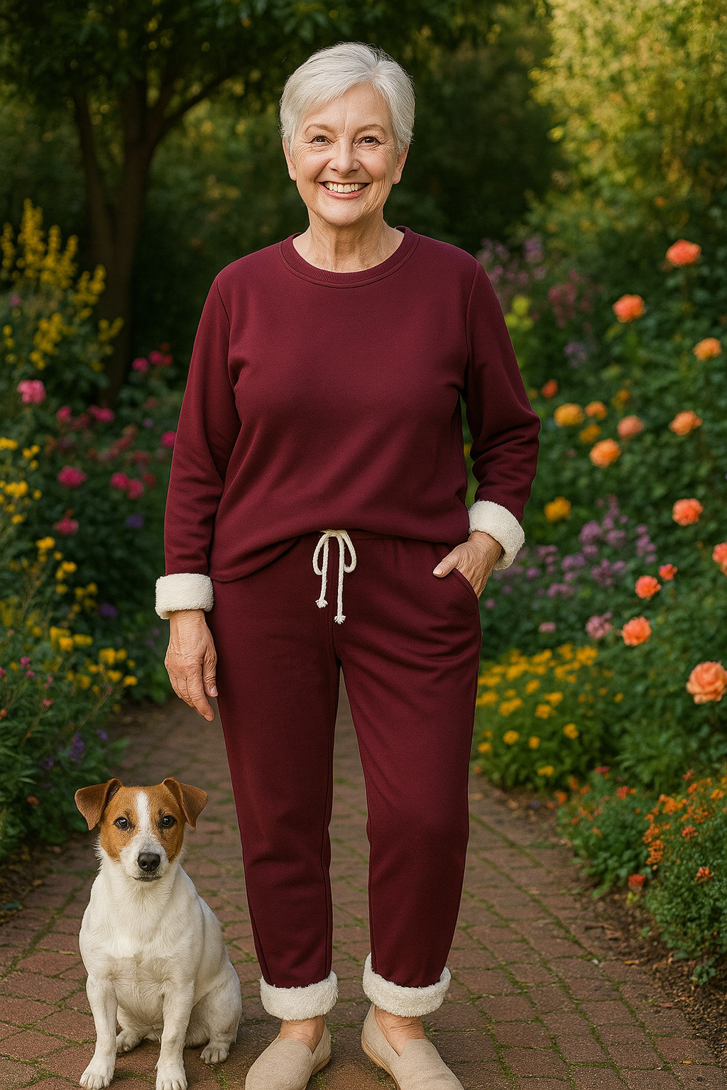 Mara | Ensemble détente femme loungewear, confortable et doux pour la maison