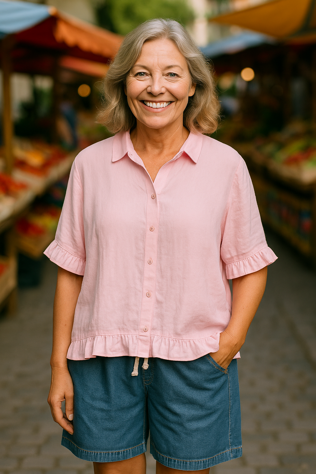 Elora | Blouse femme au confort aérien, légère pour le quotidien