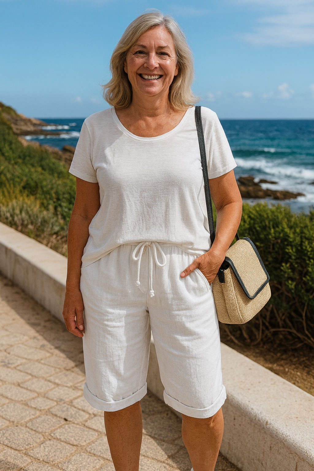 Selma | Short femme en coton, coupe flatteuse pour le quotidien