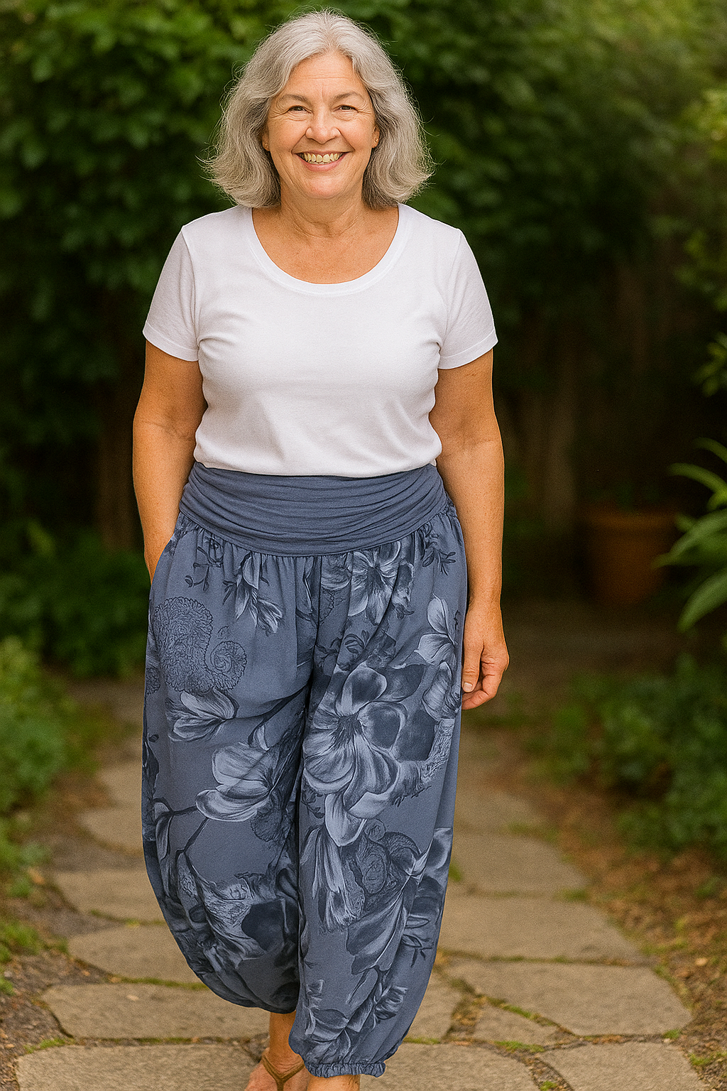 Betty | Pantalon femme confortable à taille flatteuse pour le quotidien
